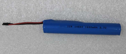 3.7V1600mAh圓柱14500鋰電池組