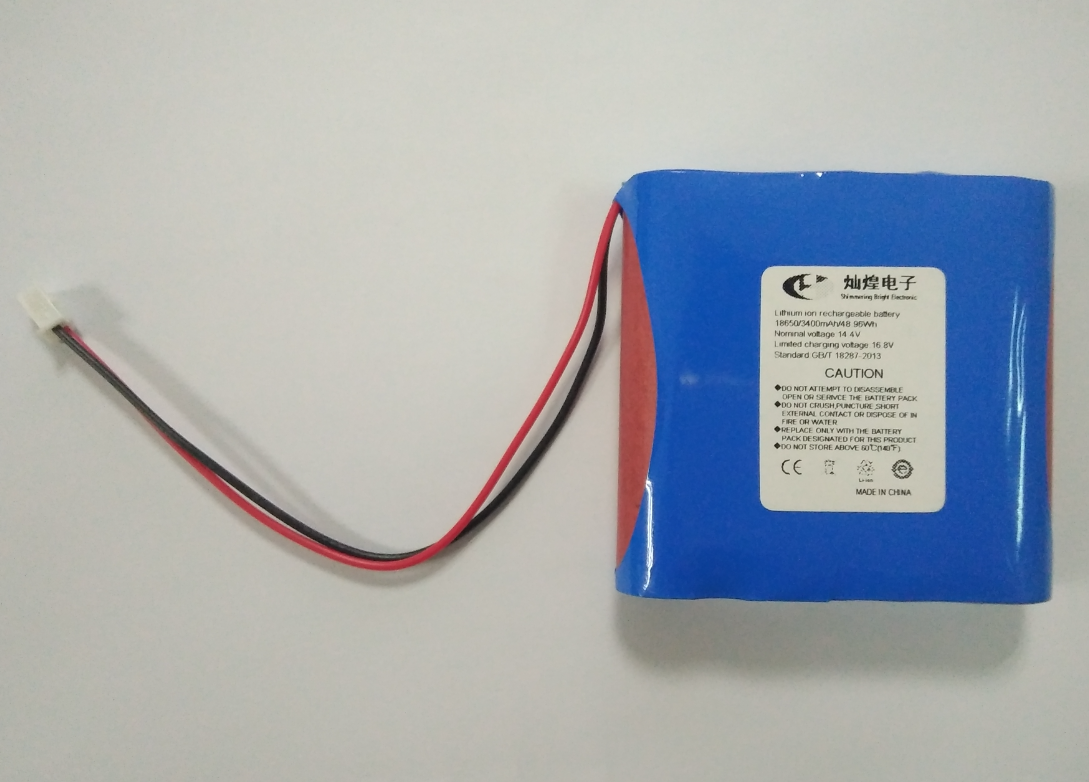 14.8V3400mAh進口LG18650鋰電池組